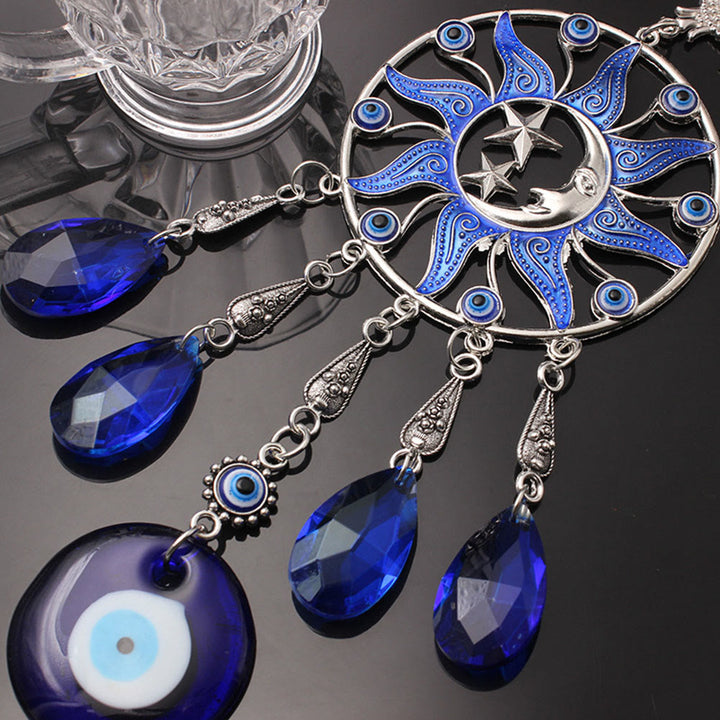 Olivenorma Evil Eye Wind Chime Acchiappasogni Decorazione da parete 