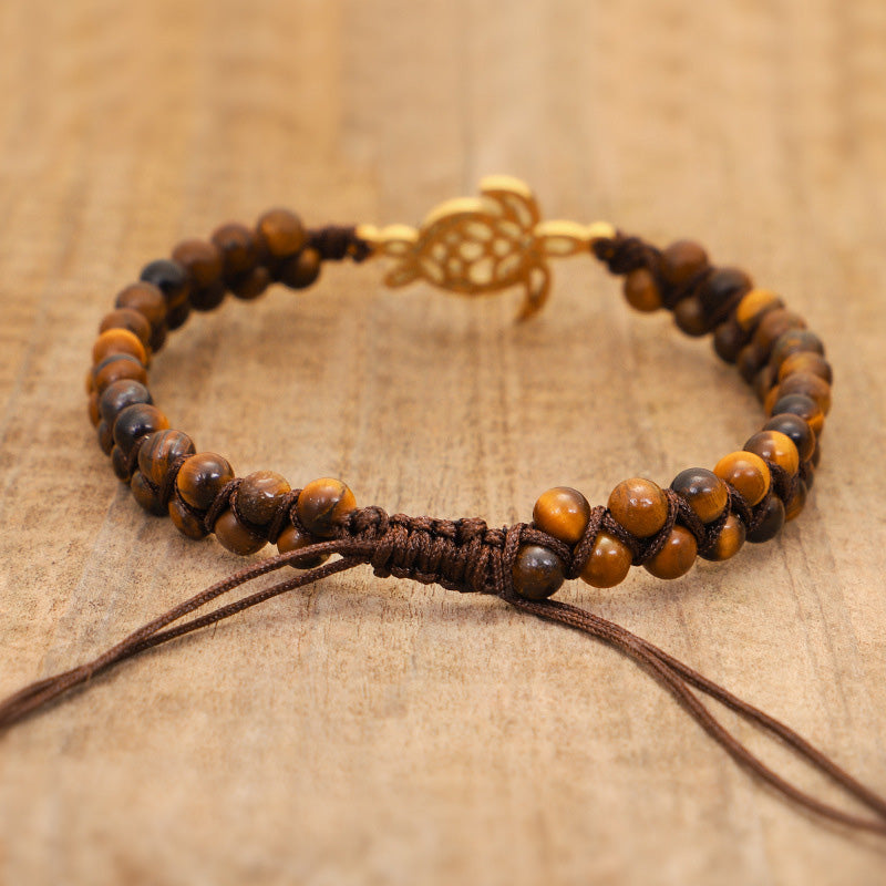 Bracciale tartaruga in pietra naturale