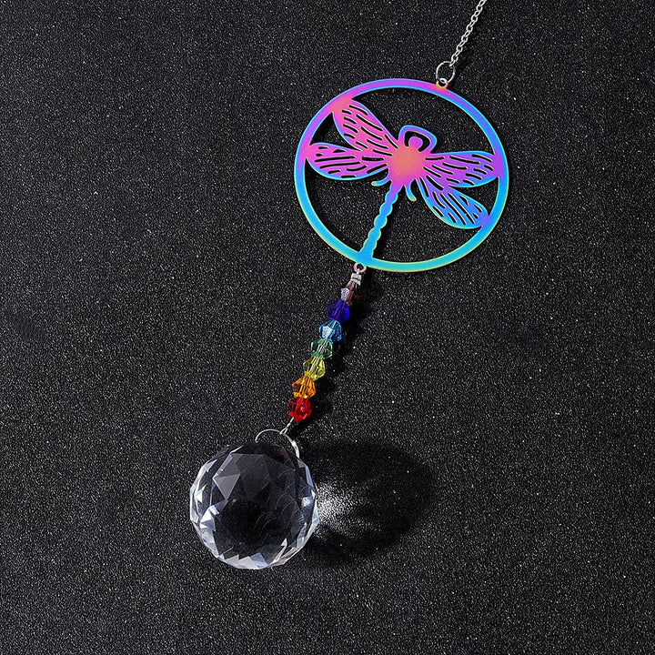 Olivenorma Clear Crystal Chakra Beads Hanging Wind Chime Suncatcher - image 35