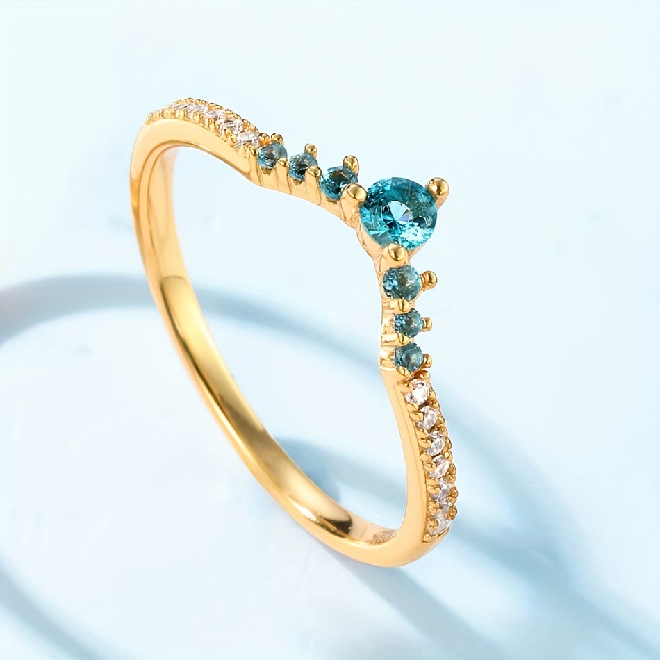 Anello in argento 925 con tormalina Paraiba e agata muschiata Olivenorma, 2 pezzi - image 6