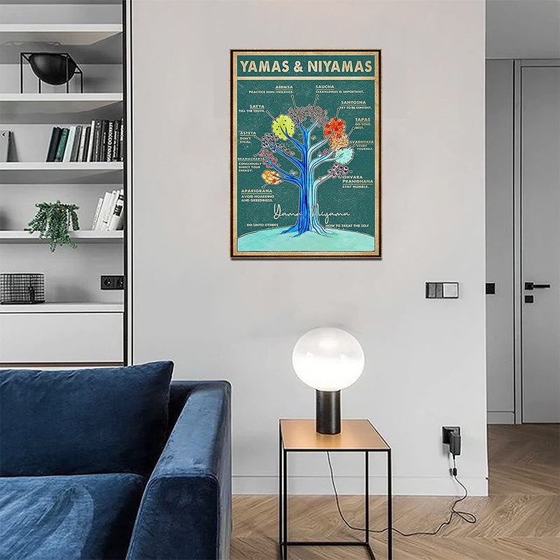 Poster dell'albero della vita di Olivenorma Yoga