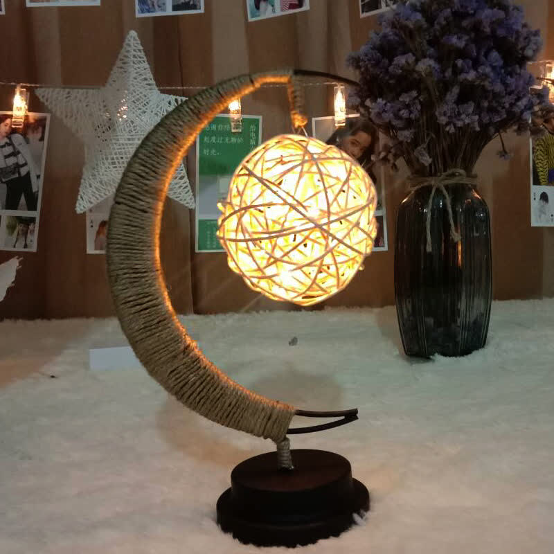 Olivenorma Lampada Lunare Incantata Decorazione Natalizia