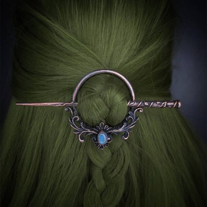 Forcina per capelli vintage Moonstone Cirrus