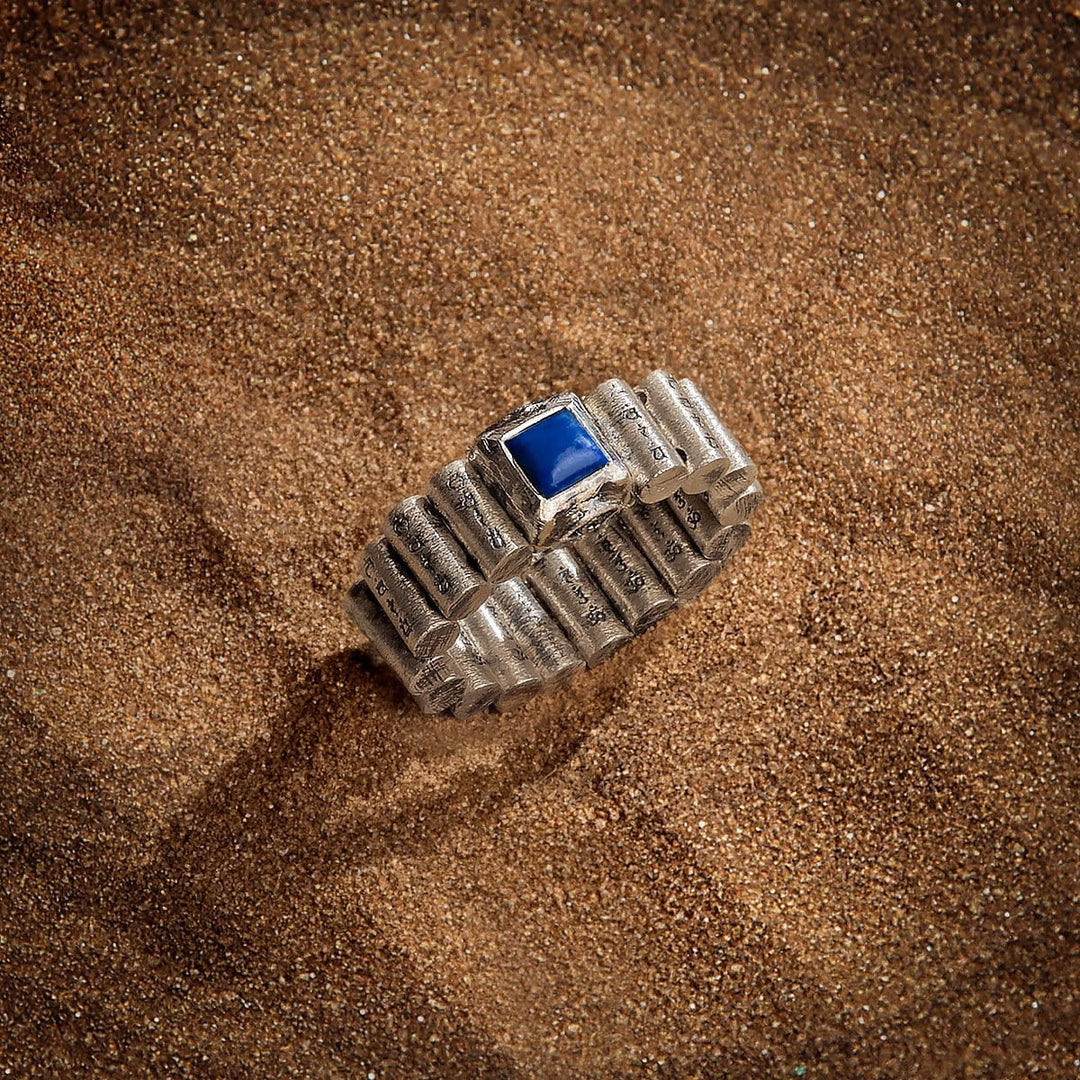 Anello Mantra Occhio di Tigre Olivenorma