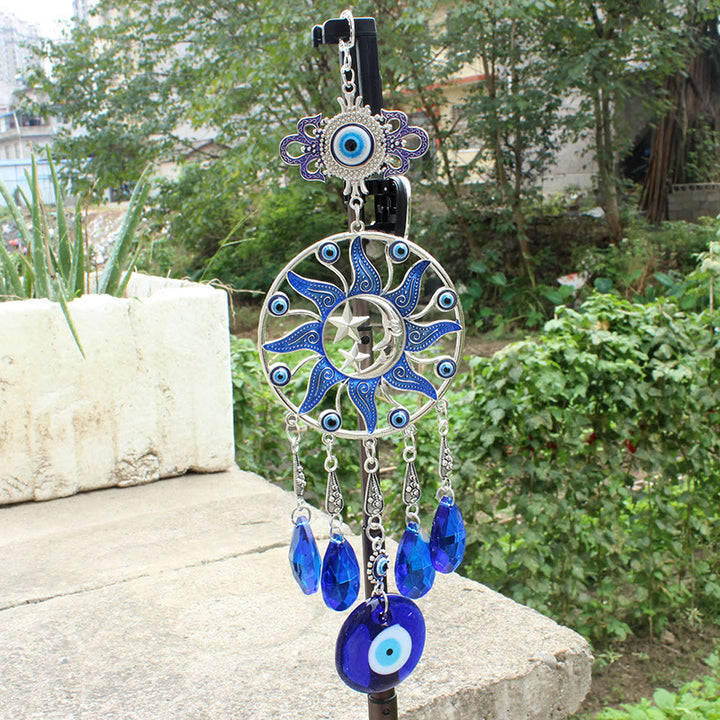 Olivenorma Evil Eye Wind Chime Acchiappasogni Decorazione da parete 
