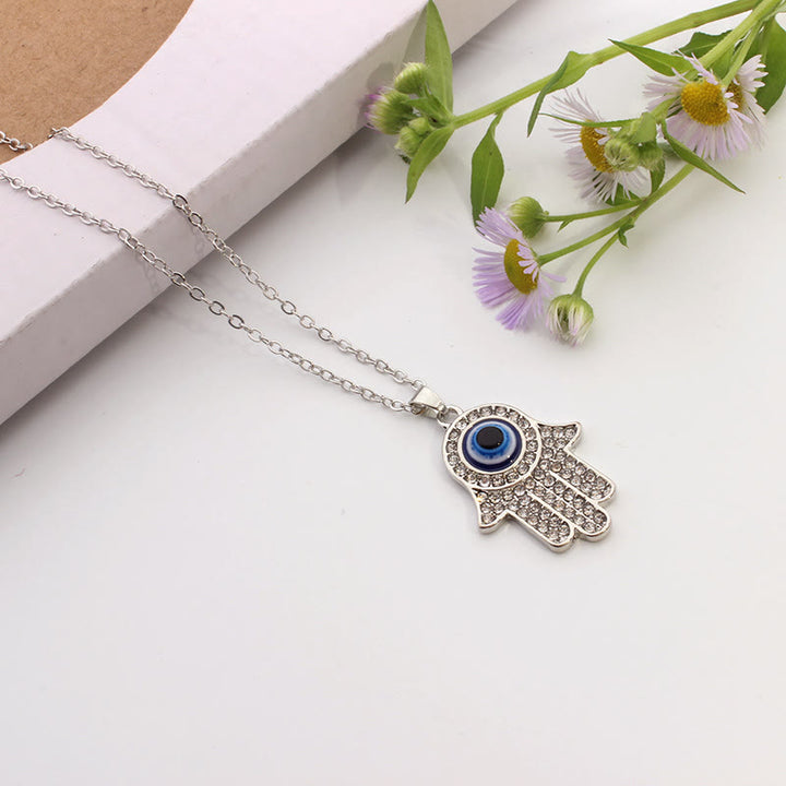 Collana con occhio malvagio "Per proteggere e proteggere" Olivenorma