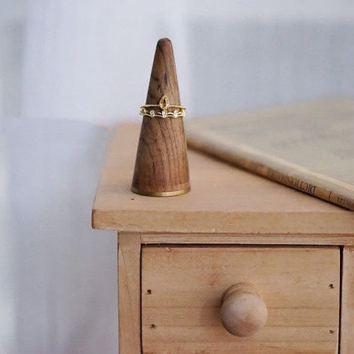 Anello regolabile Olivenorma con delicato citrino e zircone