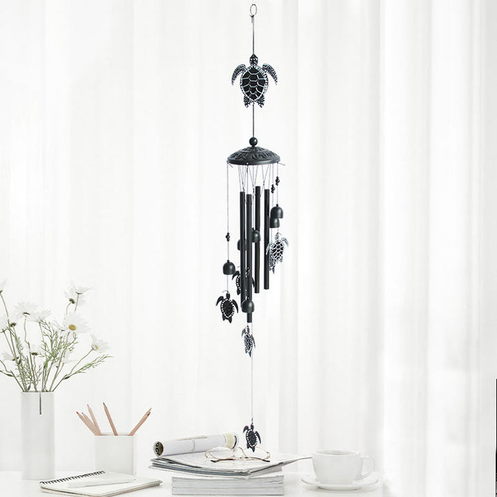 Olivenorma Metallo Farfalla Gufo Animale Ferro Arte Appeso Campanello a Vento 