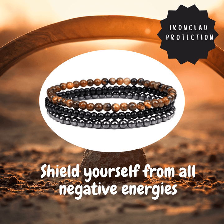 Olivenorma Protezione dalle energie negative Bracciale Occhio di Tigre