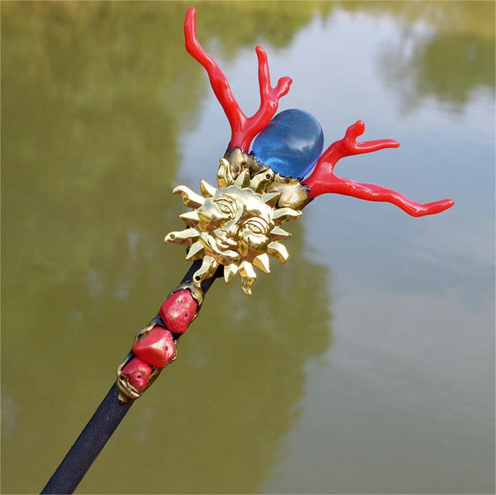 Olivenorma Corna di cristallo naturale Accessori Bacchetta fata Bacchette di cristallo