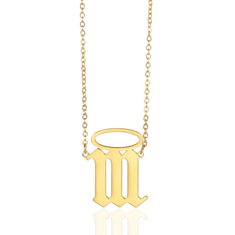 Collana con numero di angelo fortunato Olivenorma con apertura ad angelo 