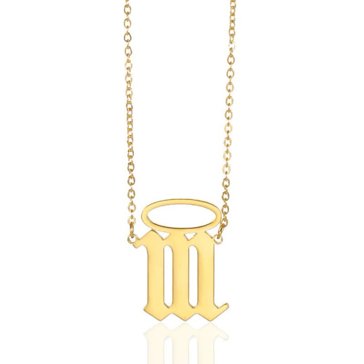 Collana con numero di angelo fortunato Olivenorma con apertura ad angelo 