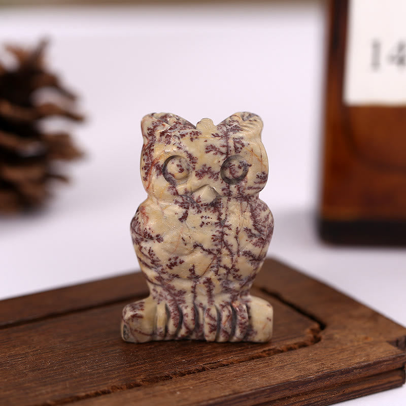 Ornamento in pietra con fiore di erba gufo Olivenorma