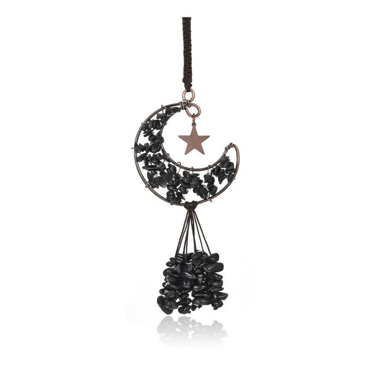 Olivenorma Luna e Stella Chakra Cristallo Vento Campanello