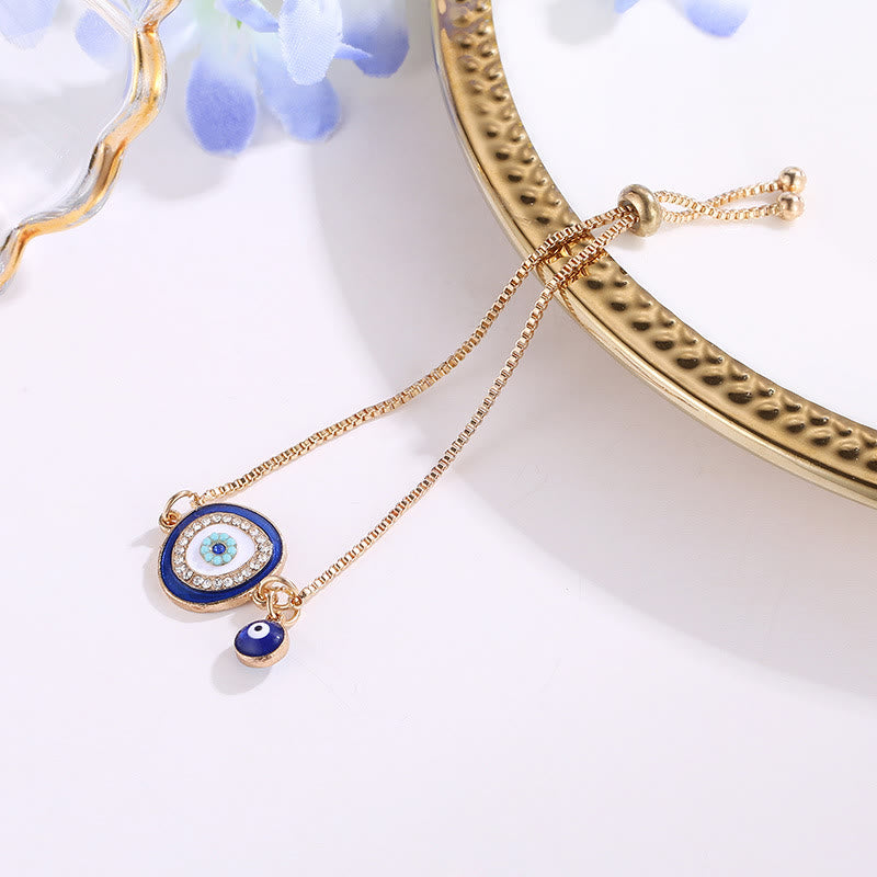 Braccialetto Olivenorma Evil Eye Turchese Lapislazzuli