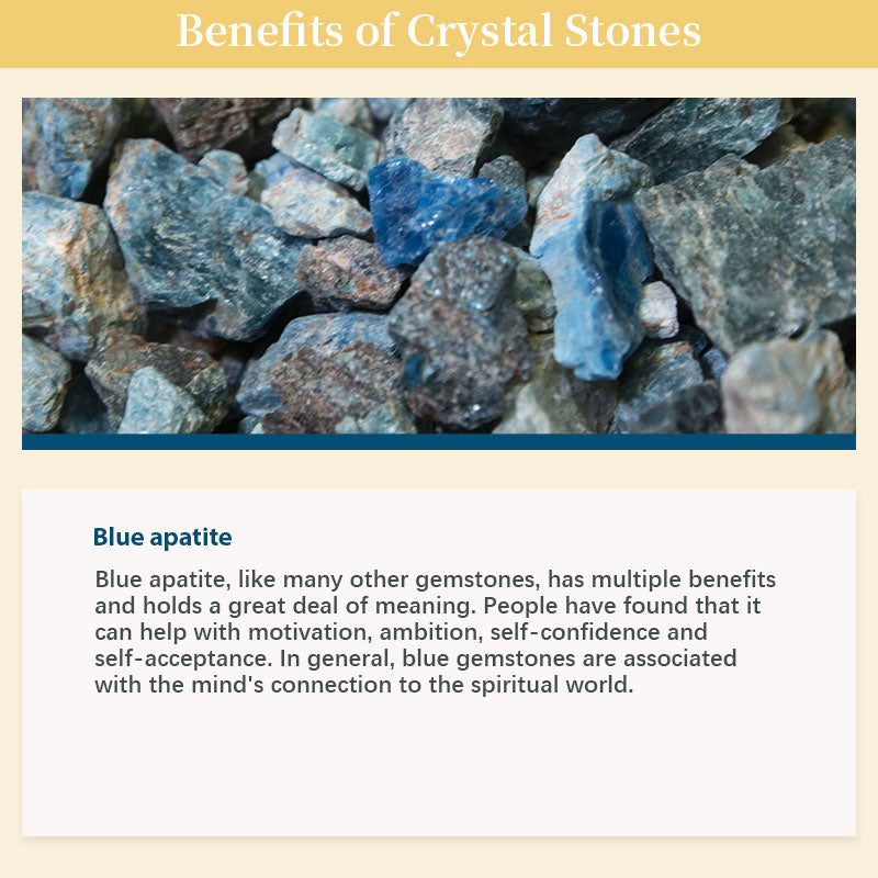 Sfera di cristallo di forza di apatite blu - image 7