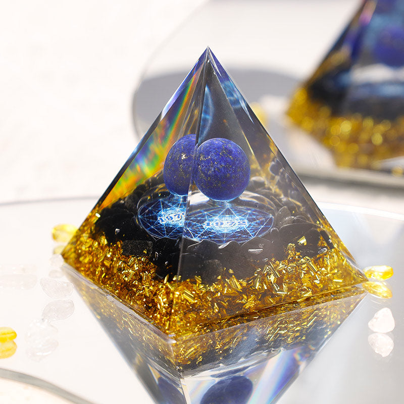 Olivenorma Lapislazzuli Sfera Lettera 1972 Piramide Orgonica 