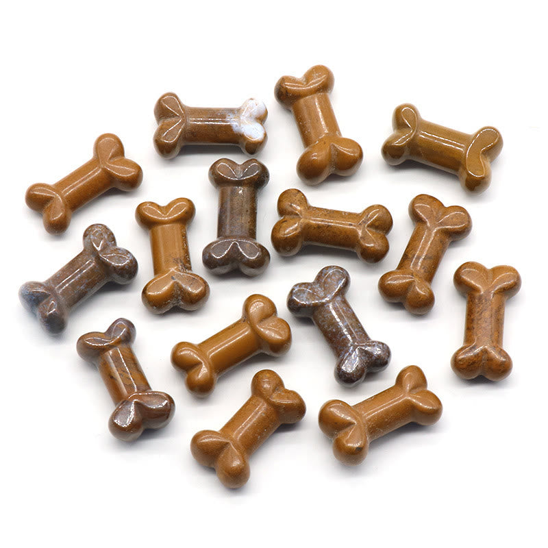 Decorazione con pietra preziosa e totem in osso di cristallo dello spirito guardiano Olivenorma - image 30