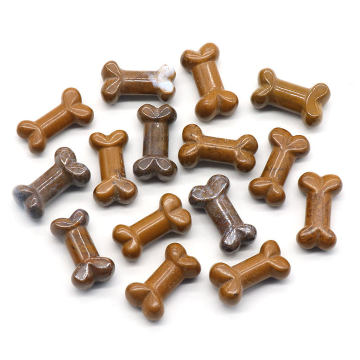 Decorazione con pietra preziosa e totem in osso di cristallo dello spirito guardiano Olivenorma - image 30