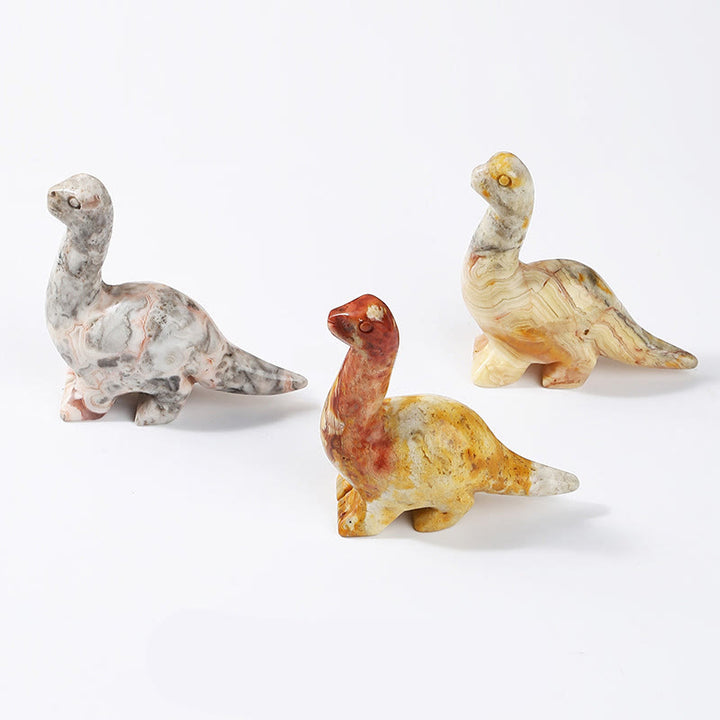 Olivenorma 2,5 pollici cristallo dinosauro casa docor decorazione pietra preziosa 