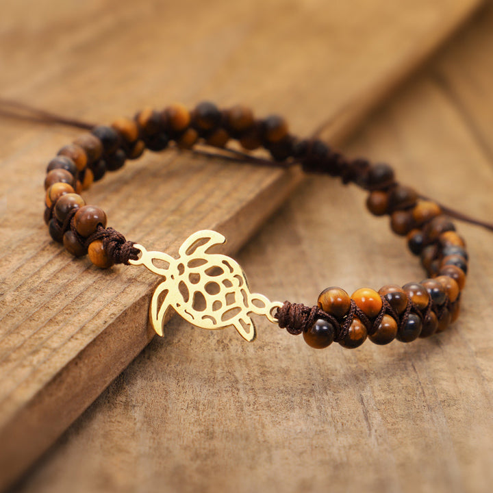 Bracciale tartaruga in pietra naturale