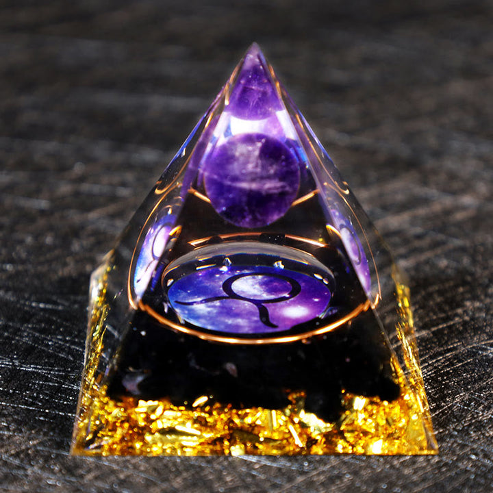 Olivenorma Ametista Palla Ossidiana Ghiaia Zodiaco Toro Orgone Piramide