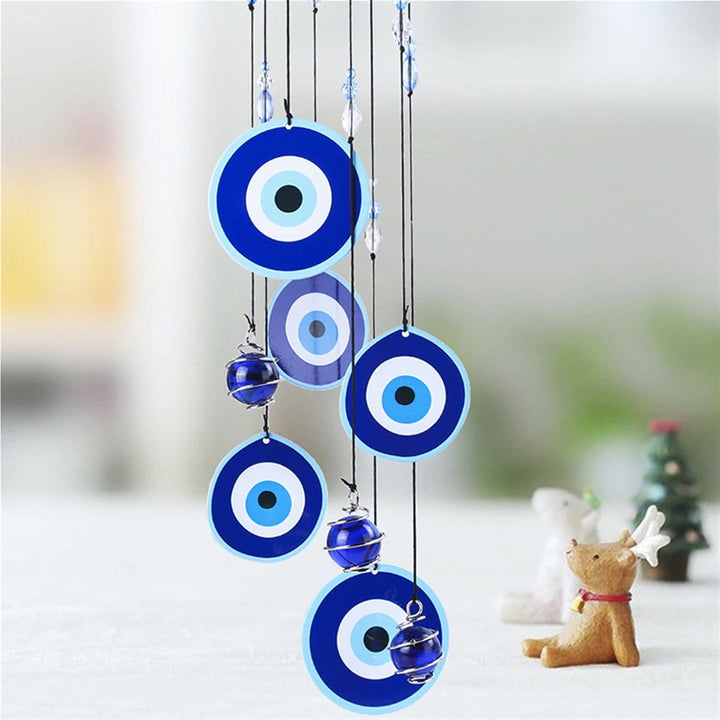 Olivenorma Blue Evil Eye Amuleto Protezione Campanello a vento