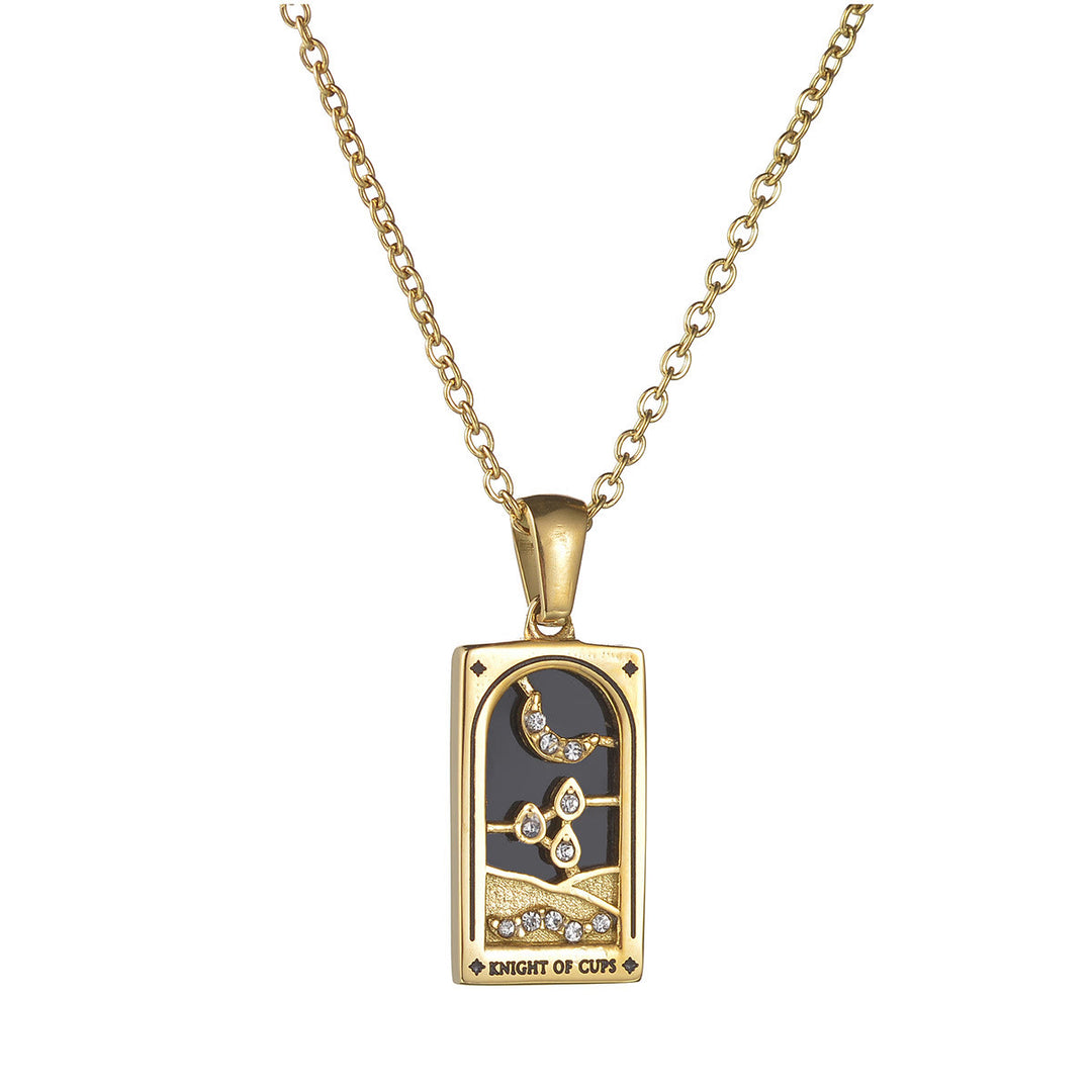 Olivenorma "Sun Lovers Star Moon" Tarocchi Collana Segno 