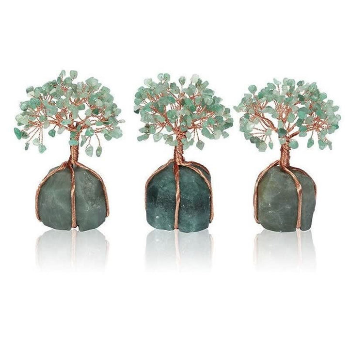 Olivenorma Guarigione Avventurina Verde Albero Feng Shui 