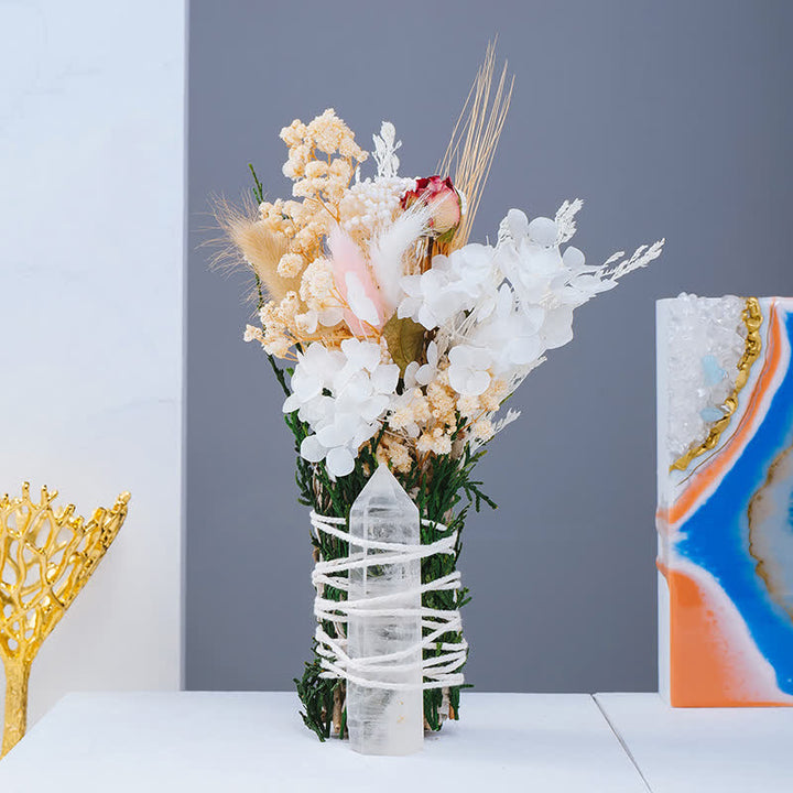 Bacchette di cristallo curative dei bouquet delle streghe Olivenorma