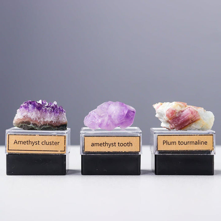 Olivenorma 9 pezzi Set di cristalli naturali Confezione regalo