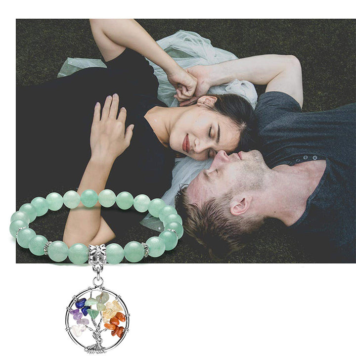 Bracciale Chakra Albero della Vita Ametista