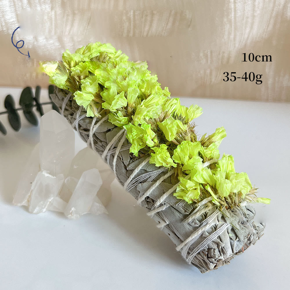 Olivenorma "Non ti scordar di me" Fiore Cristallo Meditazione purificante Salvia bianca