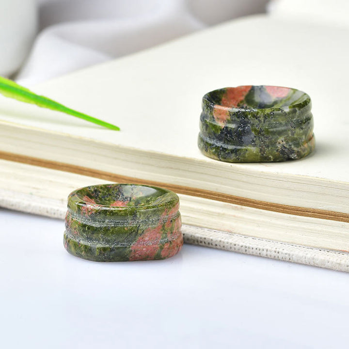 Olivenorma Base in cristallo minerale naturale con sfera rotonda Decorazione in pietra preziosa 