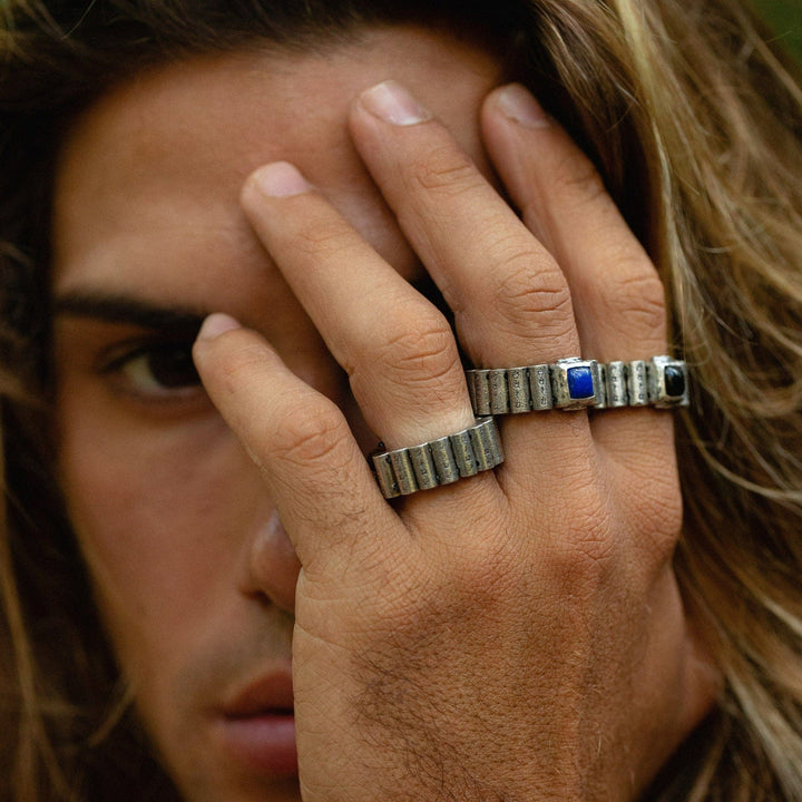 Anello Mantra Occhio di Tigre Olivenorma