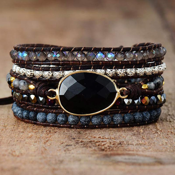 Bracciale in ossidiana