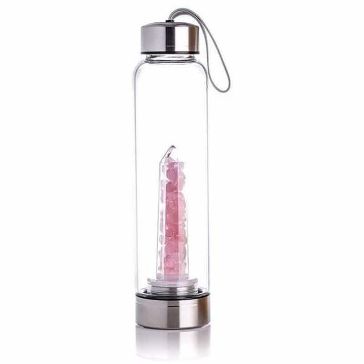 Bottiglia d'acqua Olivenorma Crystal Elixir - Quarzo rosa - image 7