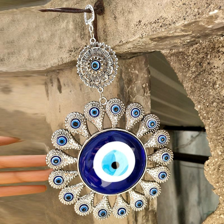 Ciondolo da appendere a parete con occhio diabolico blu Olivenorma Decorazione da parete