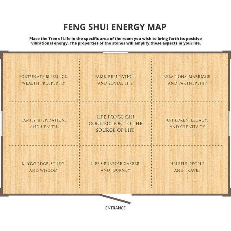 Olivenorma Forza e Crescita Chakra Feng Shui Albero 