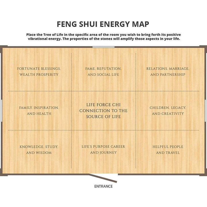 Olivenorma Forza e Crescita Chakra Feng Shui Albero 