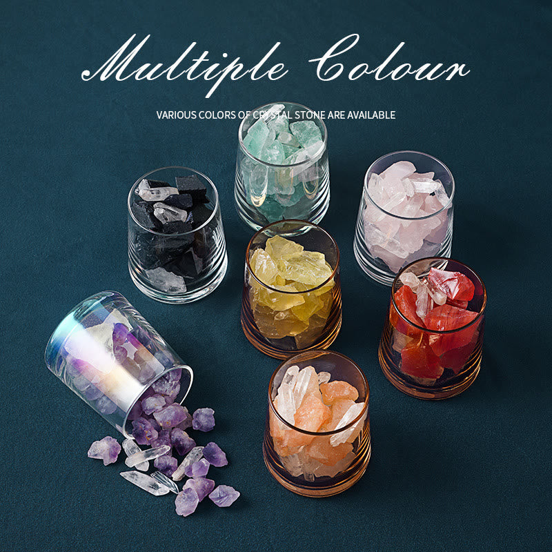 Olivenorma Deer Cup Ornamento senza fuoco Lampada di cristallo per aromaterapia