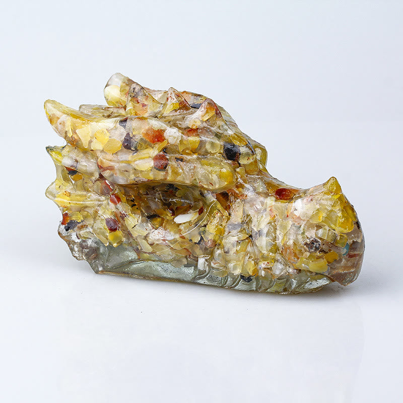 Rubinetto epossidico in cristallo Olivenorma 1kg Ornamento Decorazione Pietra Preziosa 