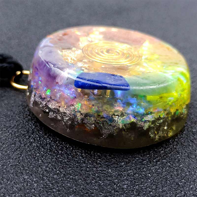 Collana di orgone chakra Olivenorma