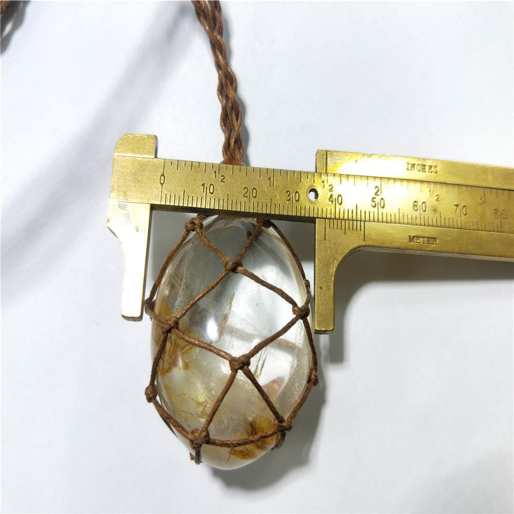 Olivenorma Borsa a rete regolabile extra large intrecciata a mano da 5,5 cm