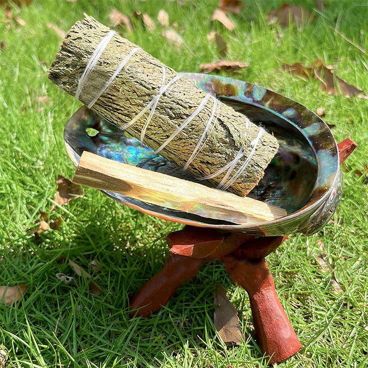 Meditazione purificante Olivenorma Nacre Crystal White Sage 