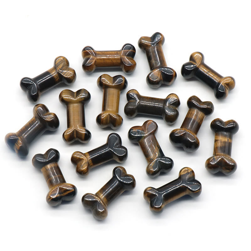 Decorazione in pietra preziosa di osso in cristallo di quarzo naturale Olivenorma