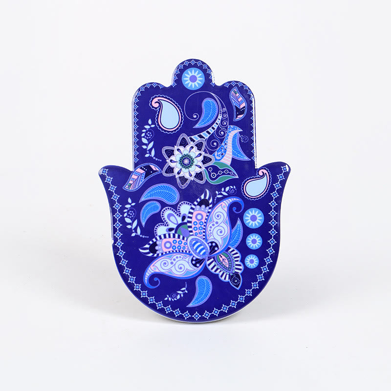 Vassoio portagioie Olivenorma Hamsa Evil Eye sottobicchiere 