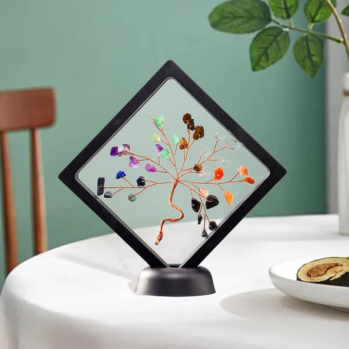 Decorazione per albero portafortuna in cristallo di chakra Olivenorma 