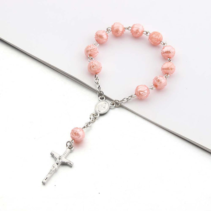 Braccialetto a forma di cuore con perle Olivenorma