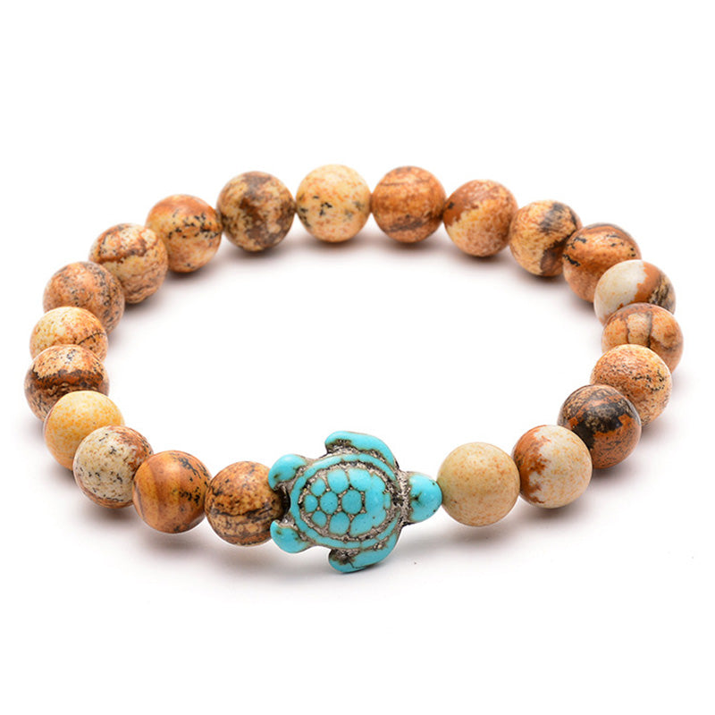 Bracciale tartaruga in pietra naturale